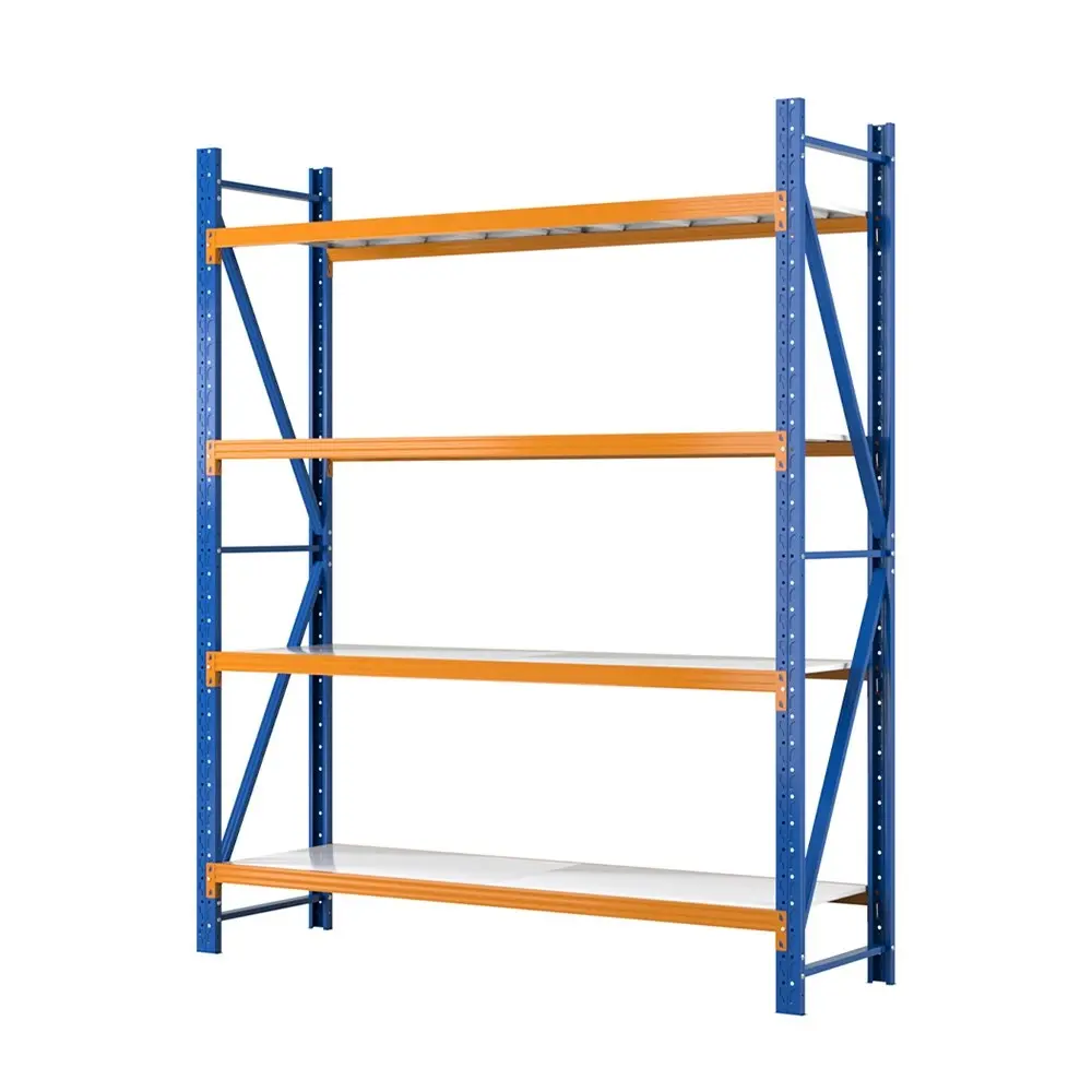 Giantz 2.4Mx2M Garage Shelving Warehouse Rack Pallet Racking Storage Shelf Blue