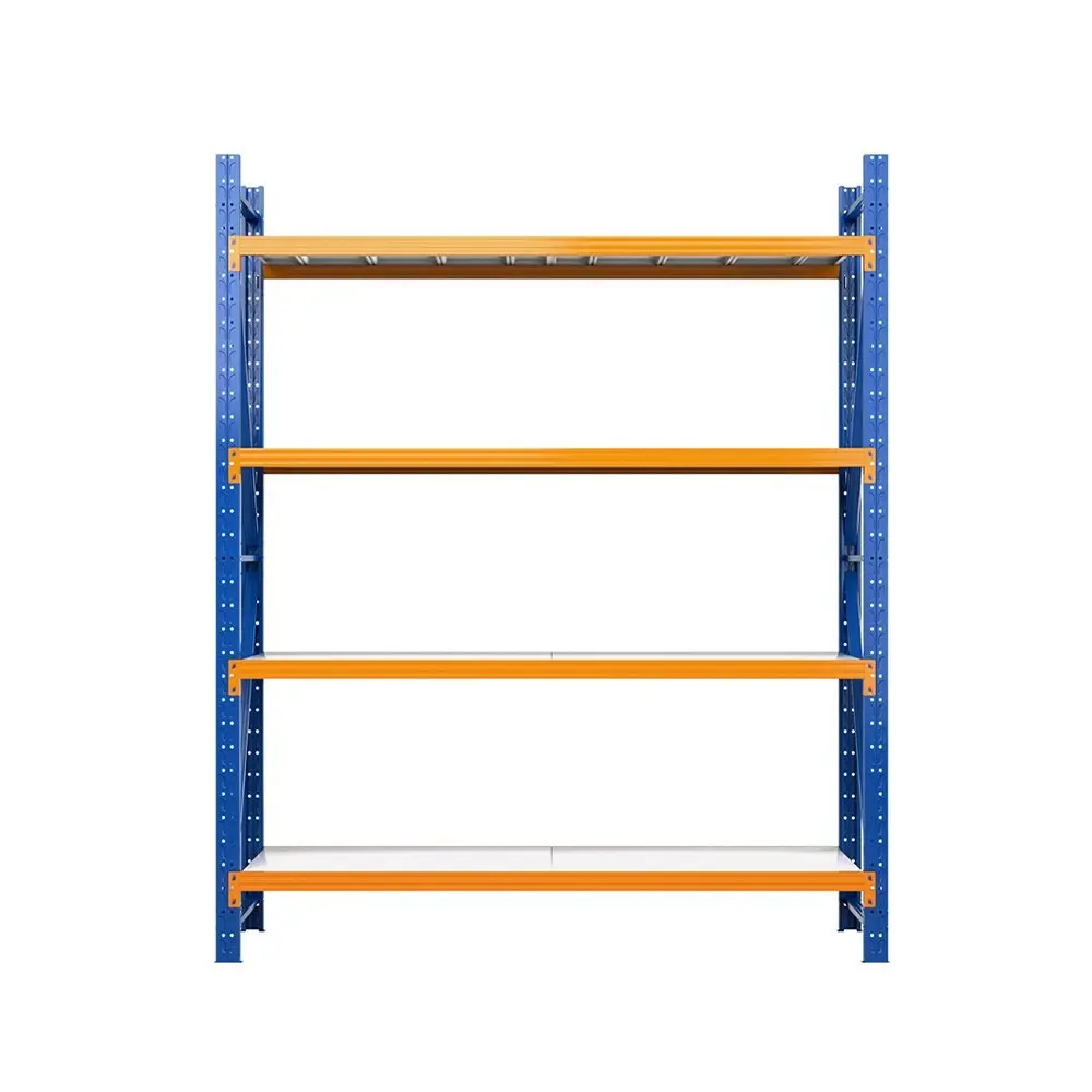 Giantz 2.4Mx2M Garage Shelving Warehouse Rack Pallet Racking Storage Shelf Blue