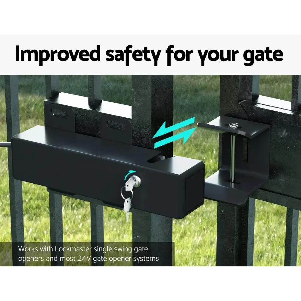 LockMaster Automatic Electric Gate Lock for DC 24V Swing Gate Opener