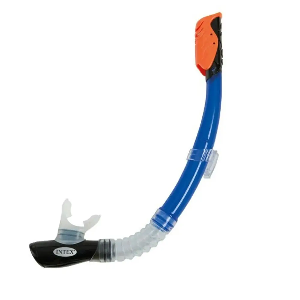 Intex Aqua Flow Pro Hyper-Flow Silicone Swimming Snorkel/Breather Kids 8y+ Asst.