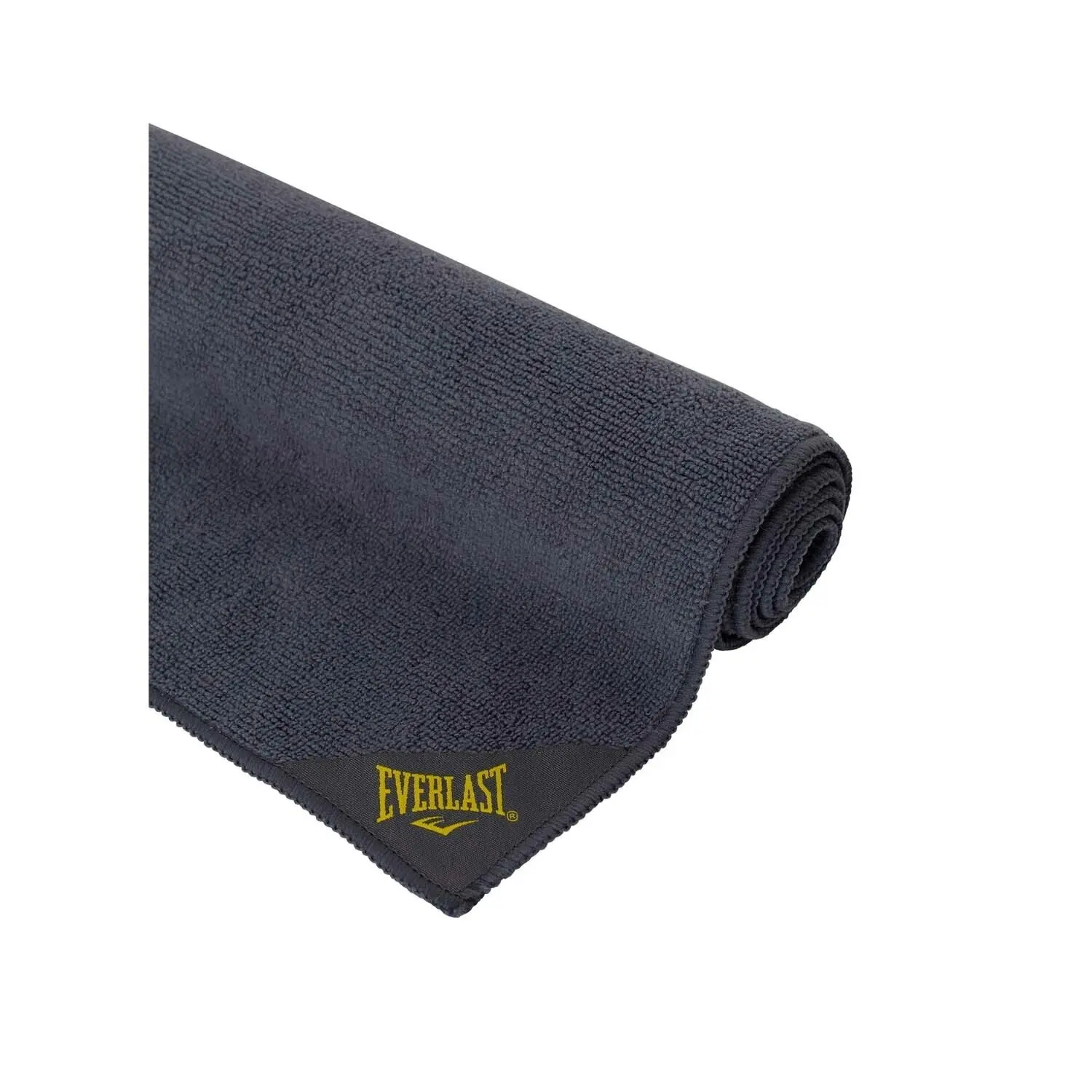 2x Everlast Microfibre Gym Towel Workout Weight Lifting/Exercise Grey 80x40cm