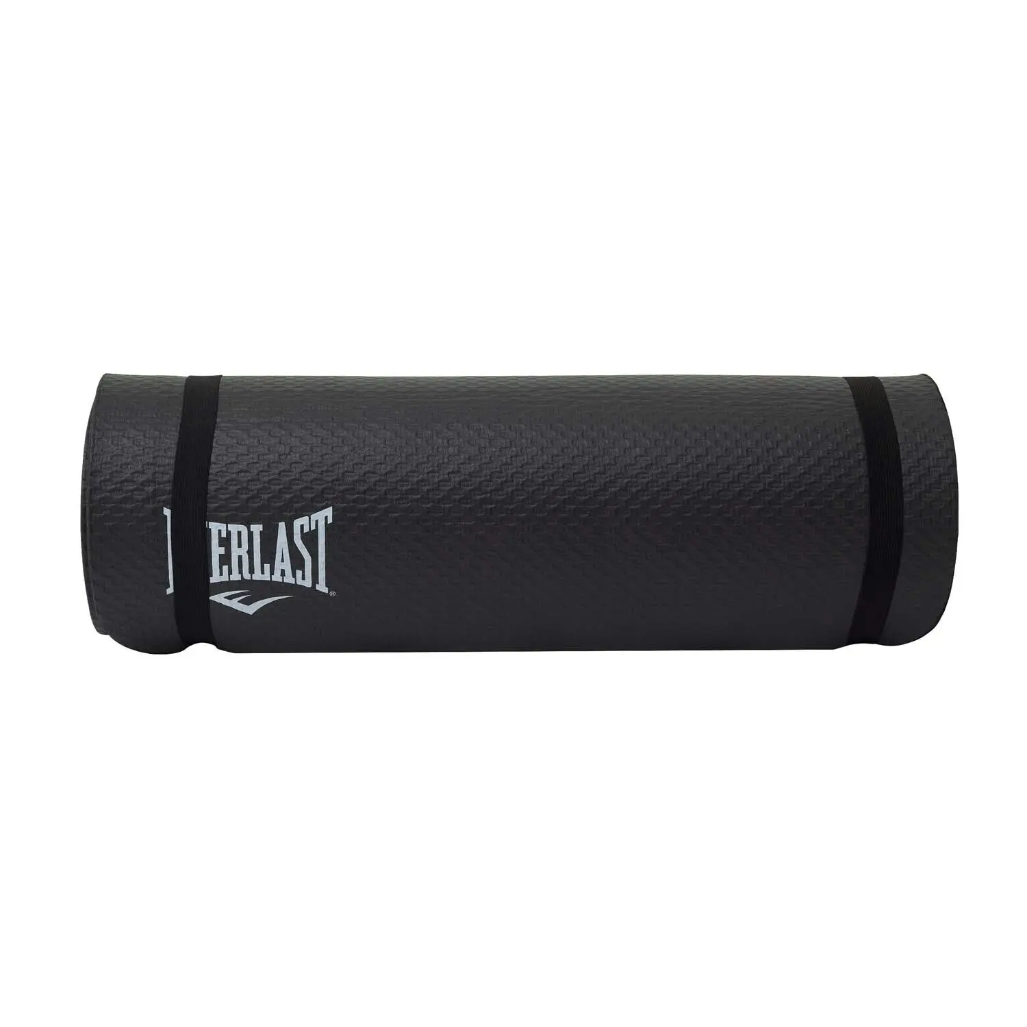 Everlast Gym Thick Non Slip Exercise Mat Workout Fitness Yoga Black 183x61cm