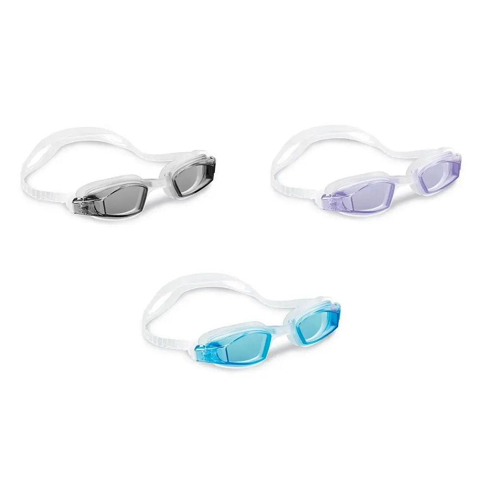 Intex Free Style Sports Goggles Swimming Eyewear UV Protection Kids 8y+ Assorted