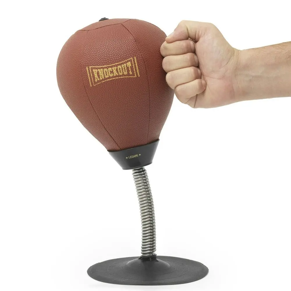 Knockout Tabletop Punching Bag/Ball Stress Reliever Novelty Toy w/ Air Pump 18cm