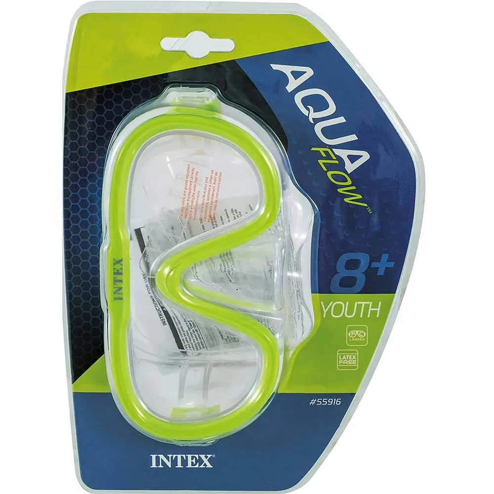 Intex Sea Scan Swim Snorkel Diving Mask Kids Adjustable Swimming Goggles Assort