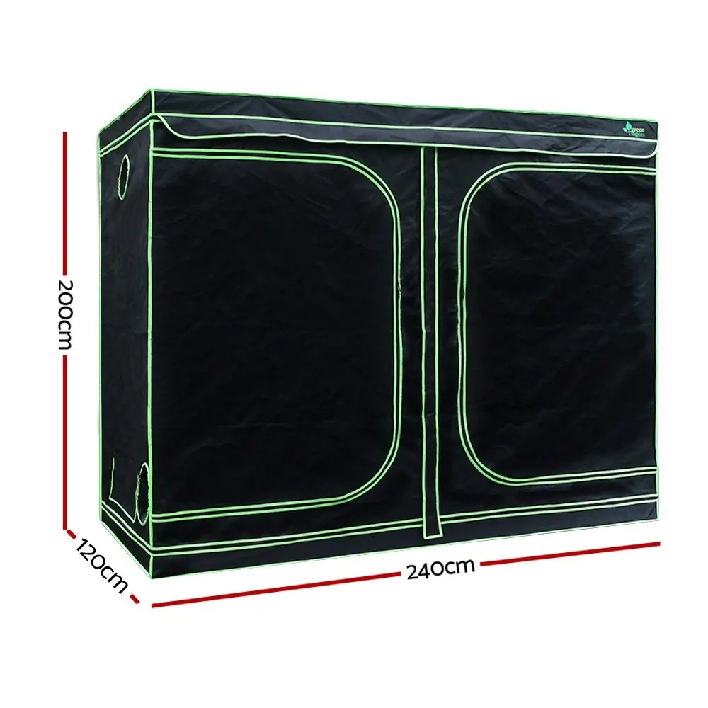 Greenfingers Grow Tent Light Kit 240x120x200CM 2000W LED 6" Vent Fan,Greenfingers Grow Tent Light Kit LED 2000W Full Spectrum 6" Vent 240x120x200CM