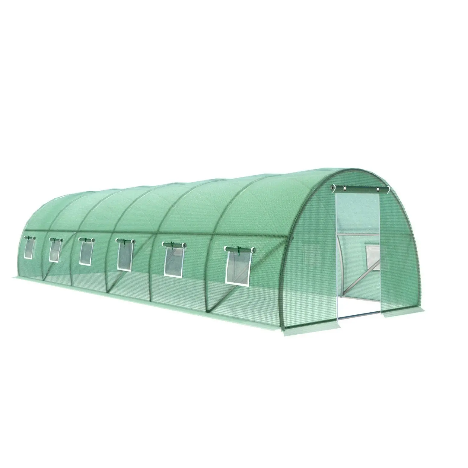 Greenfingers Greenhouse 9x3x2M Walk in Green House Tunnel Plant Garden Shed Dome