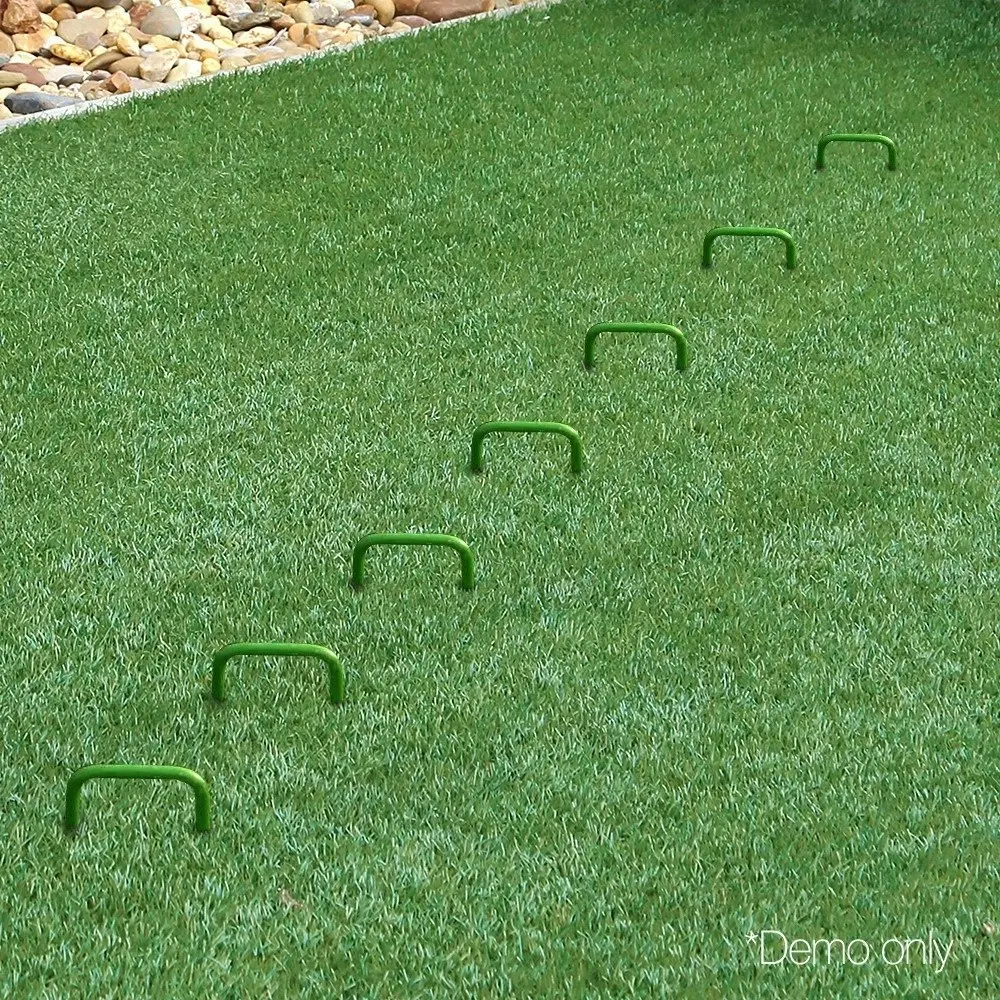 Primeturf Artificial Grass 100pcs Synthetic Pins Fake Lawn Turf Weed Mat Pegs Joining Tape