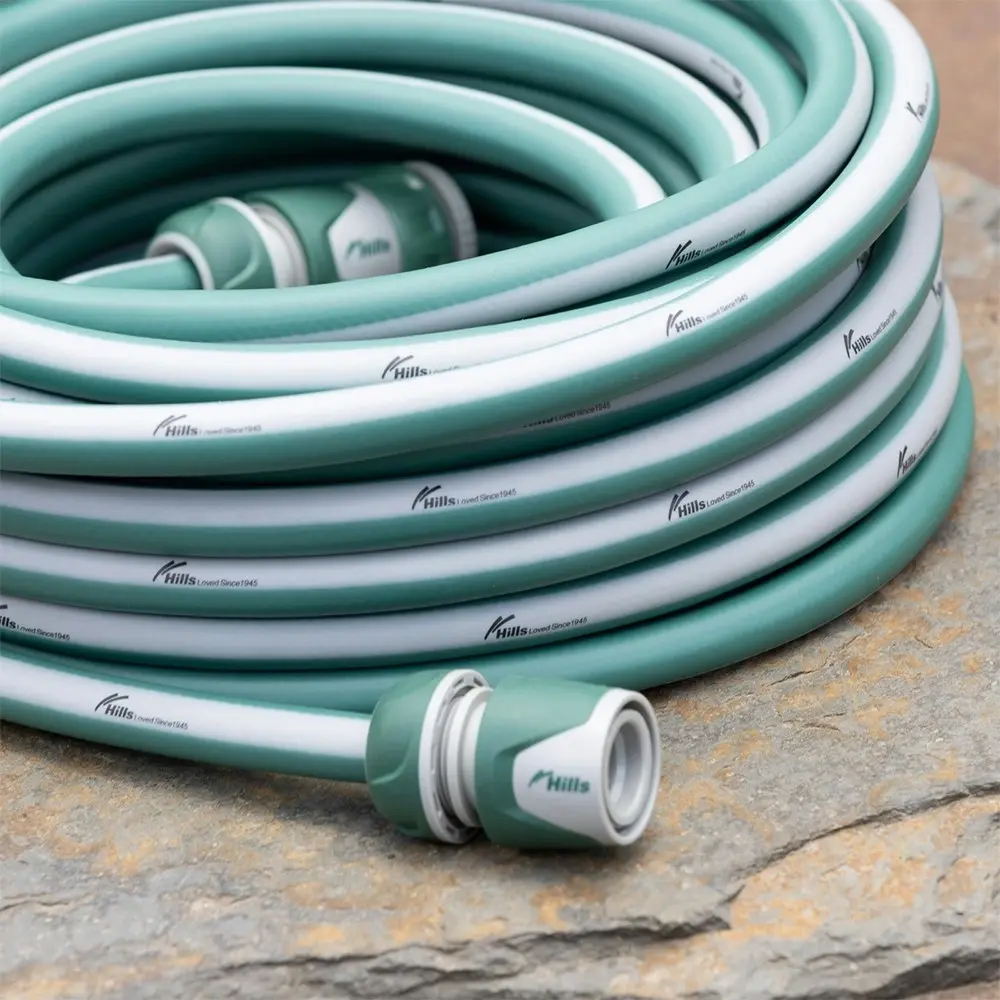 Hills Iconic Series Garden Watering Hose Flexible Kink Resistant 12mm x 15M