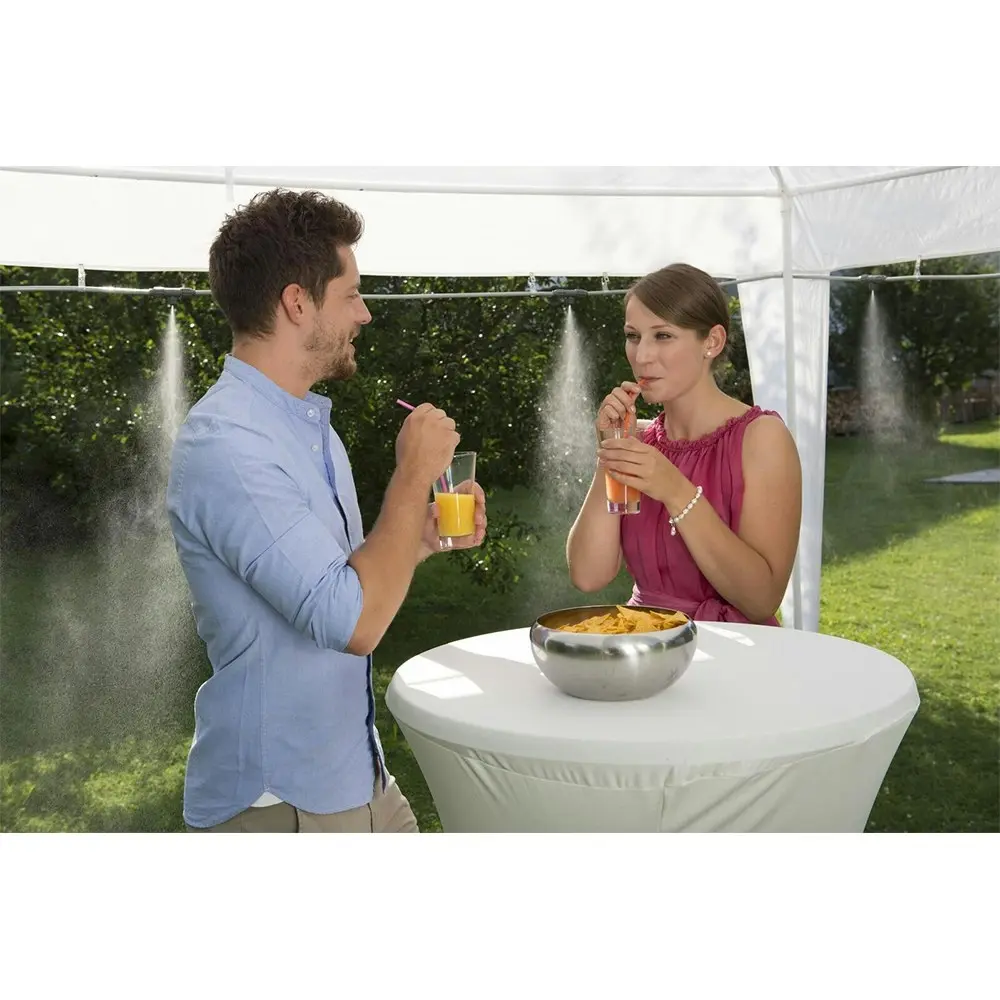 Gardena 13135-20 Cooling Mist Outdoor Water Sprayer Area Cooling Garden Set