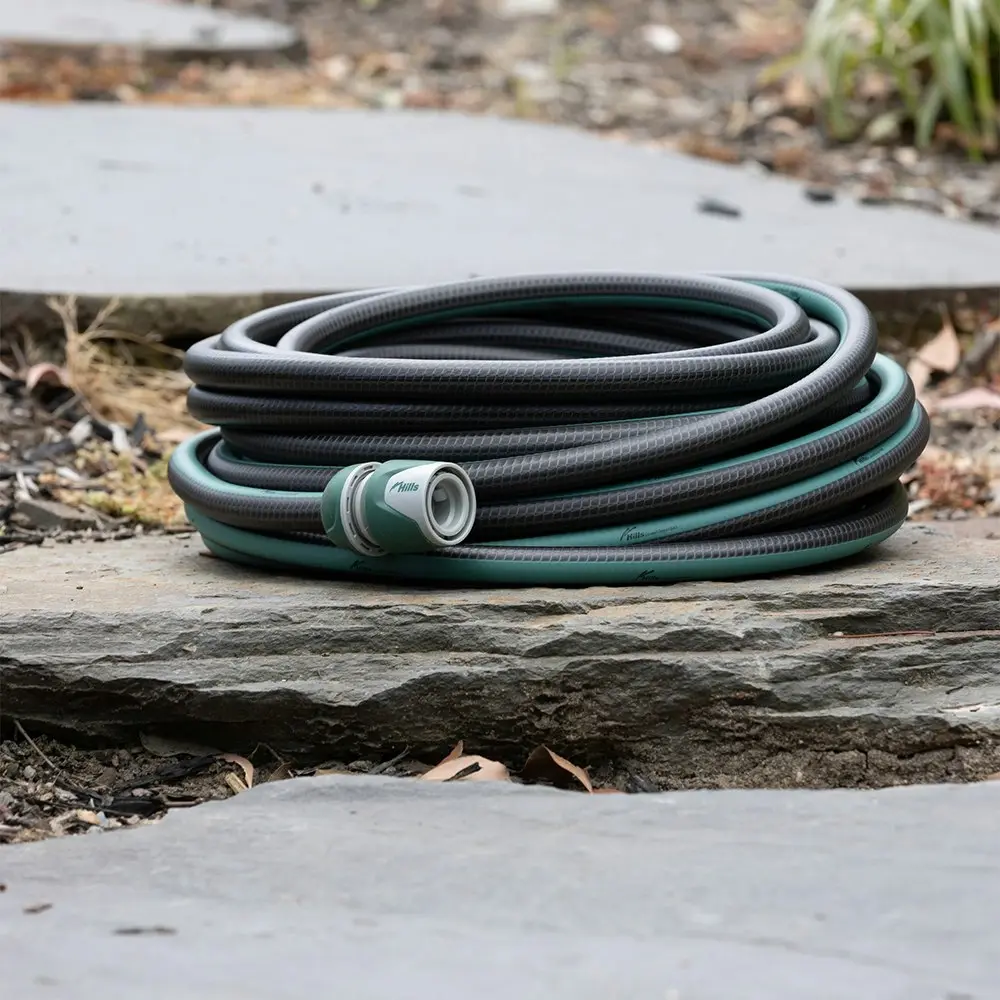 Hills Heritage Series Garden Watering Hose Flexible Kink Resistant 12mm x 15M