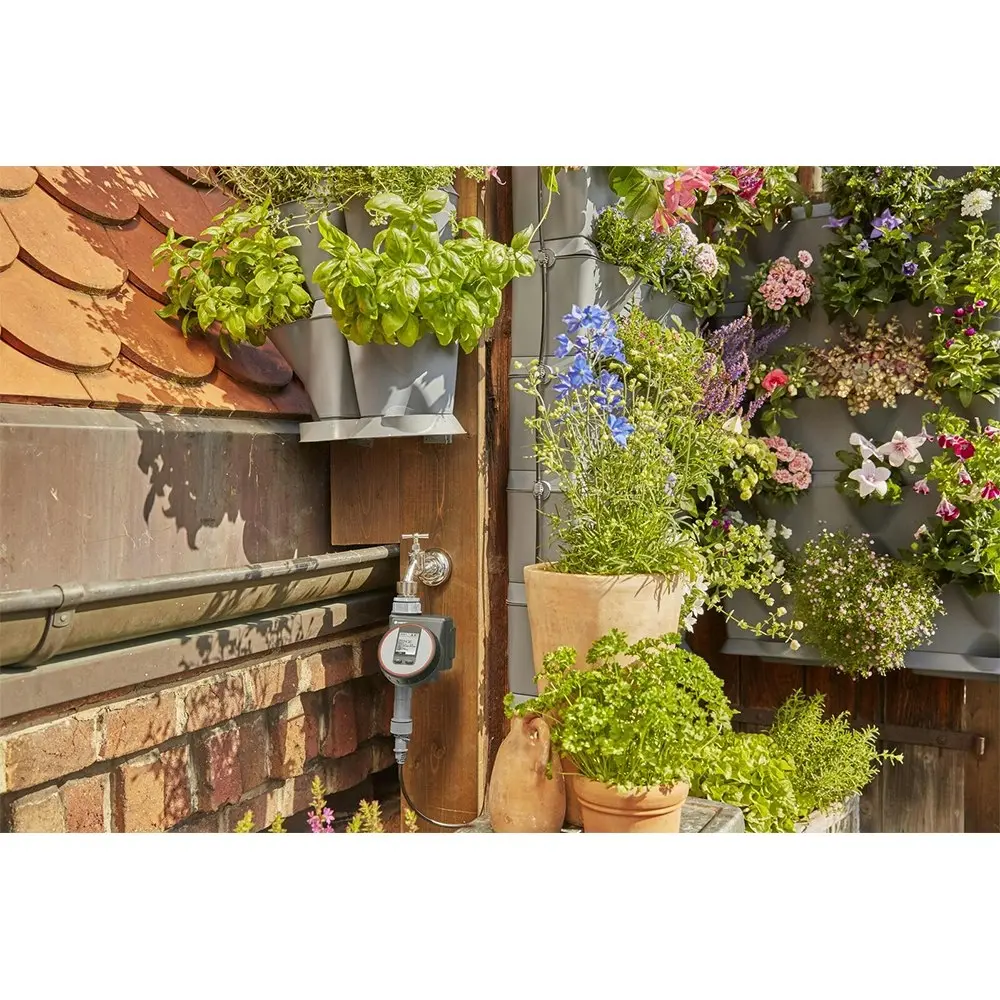 Gardena 13156-20 27 Balcony Vertical Planter Tap Irrigation Set Garden/Flowers