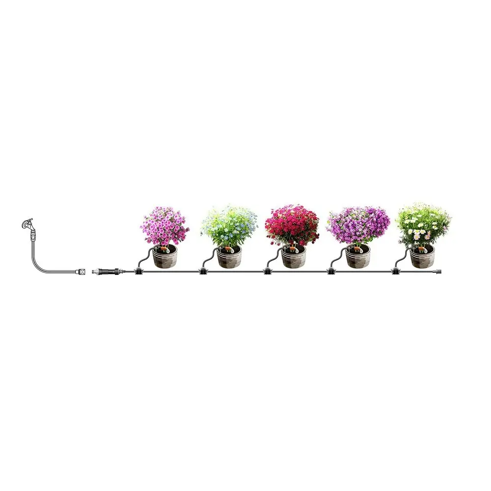 Gardena 13000-20 Small Micro Watering Irrigation Starter Set For Flower Pots