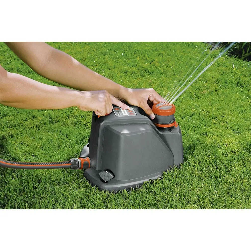 Gardena 8133-20 Adjustable AquaContour Large Area Irrigation Water Sprinkler