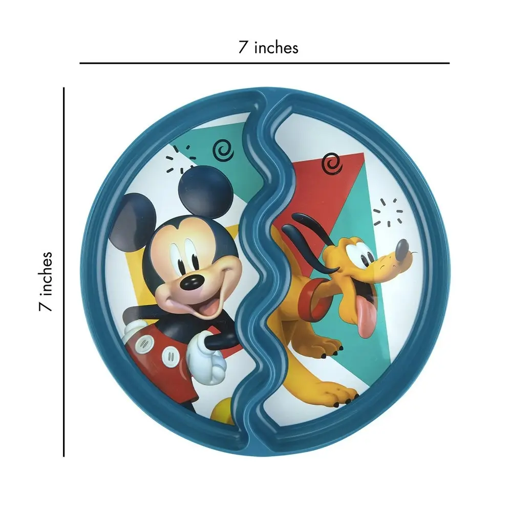 Disney Junior Mickey Mouse Children's/Toddler Suction Dinner Plate 12m+ Pink