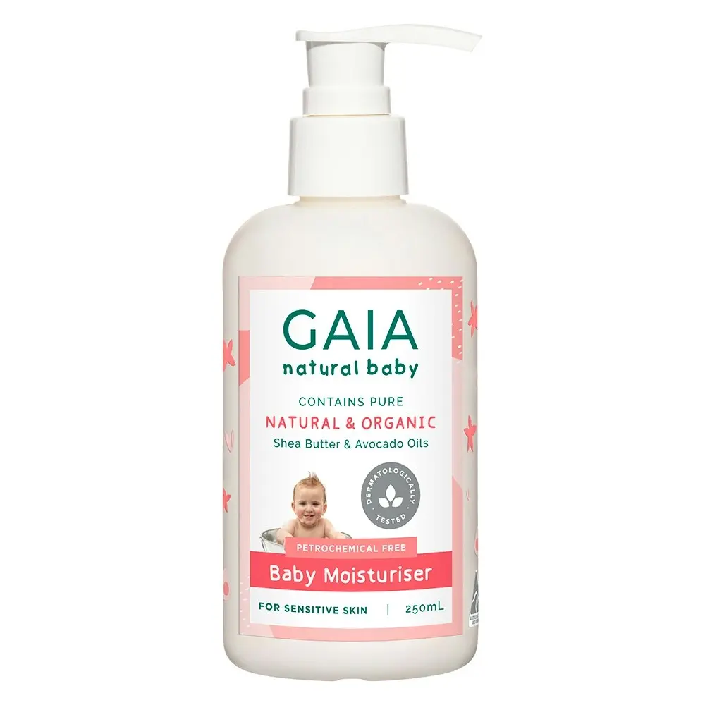 Gaia 500ml Pure/Natural/Organic Moisturiser Baby/Kids/Toddlers Vegan Friendly