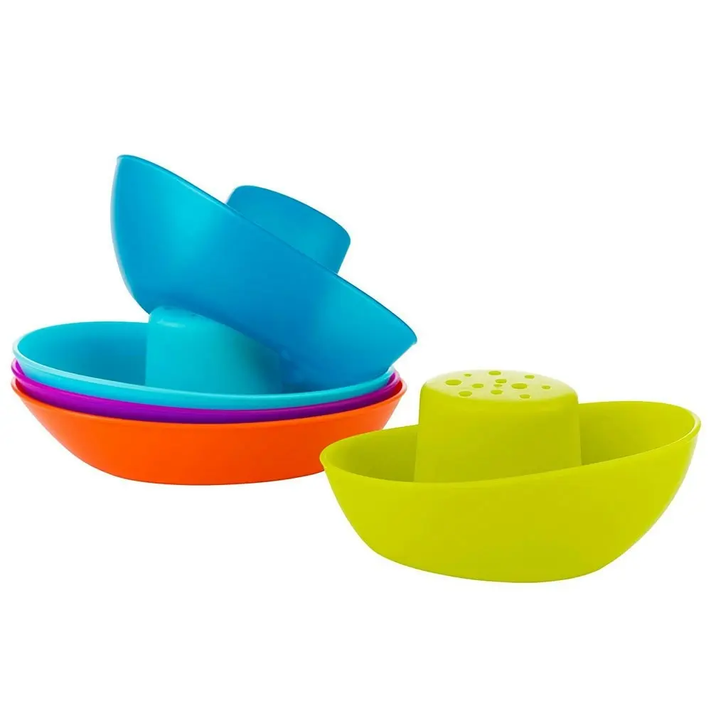 Boon Fleet Stacking Boat/Ship Bath Time Toy/Play for Baby/Toddlers/Kids