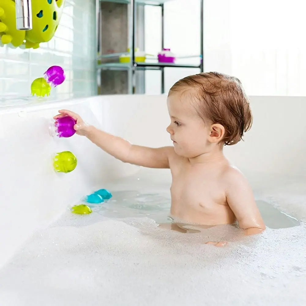 Boon 9pc Jellies Suction Cup Bath Toys for Baby/Kids/Toddlers Bathroom/Tub