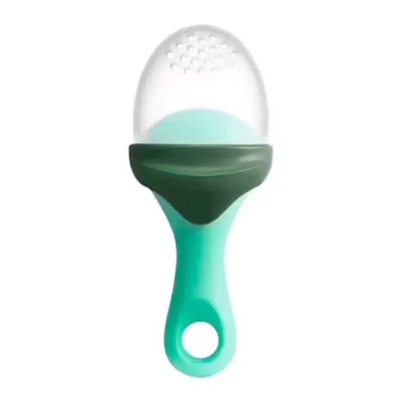 Boon Baby/Infant/Child Pulp Silicone Feeder/Teether/Weaning Utensil Mint/GRN 6m+