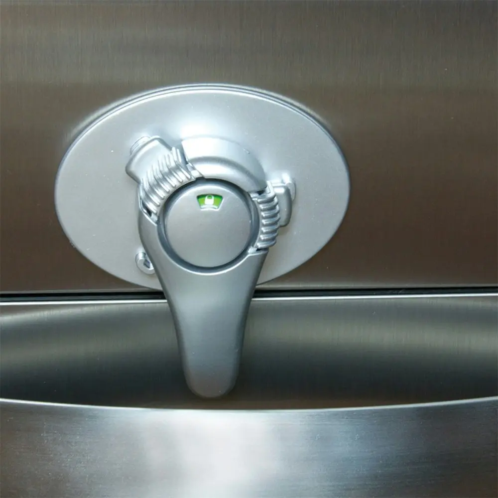 dreambaby Ezy-Check Baby Safety Swivel Appliance/Oven/Microwave Lock Silver 9cm