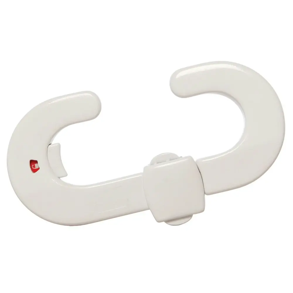 dreambaby Ezy Check Baby/Toddler Safety/Protection Secure-A-Lock Latch White