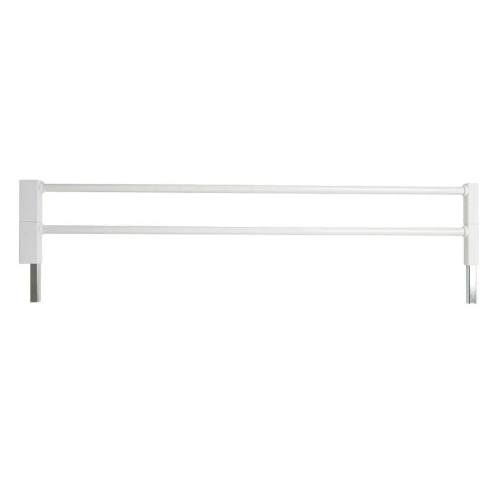 BabyDan Premier 2-Bar Extension For Baby Safety Gate Barrier Protection White