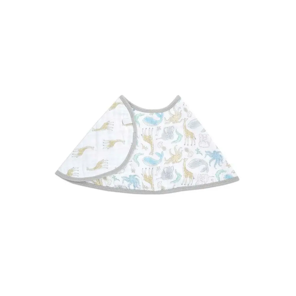 Aden Anais Natural History-Species Burpy Bib Baby Absorbent Cotton Burp Cloth