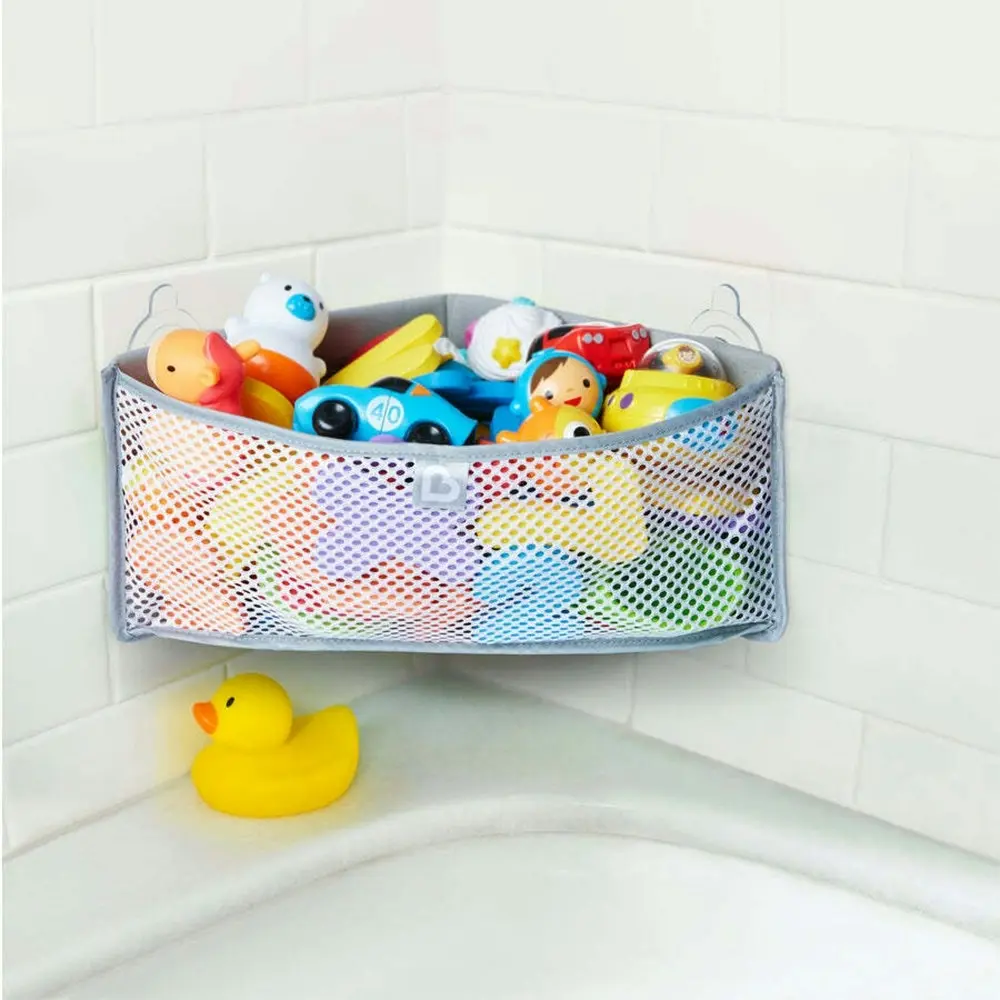 Munchkin High N' Dry Bath Organizer 37x38.5cm 6m+ Mesh Kids Toys Storage Holder