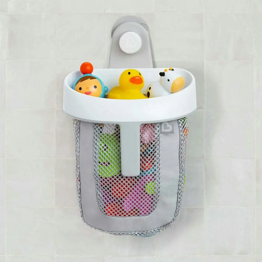 Munchkin Super Scoop Bath Toy Organiser 24x30cm 6m+ Mesh Toys Storage Holder