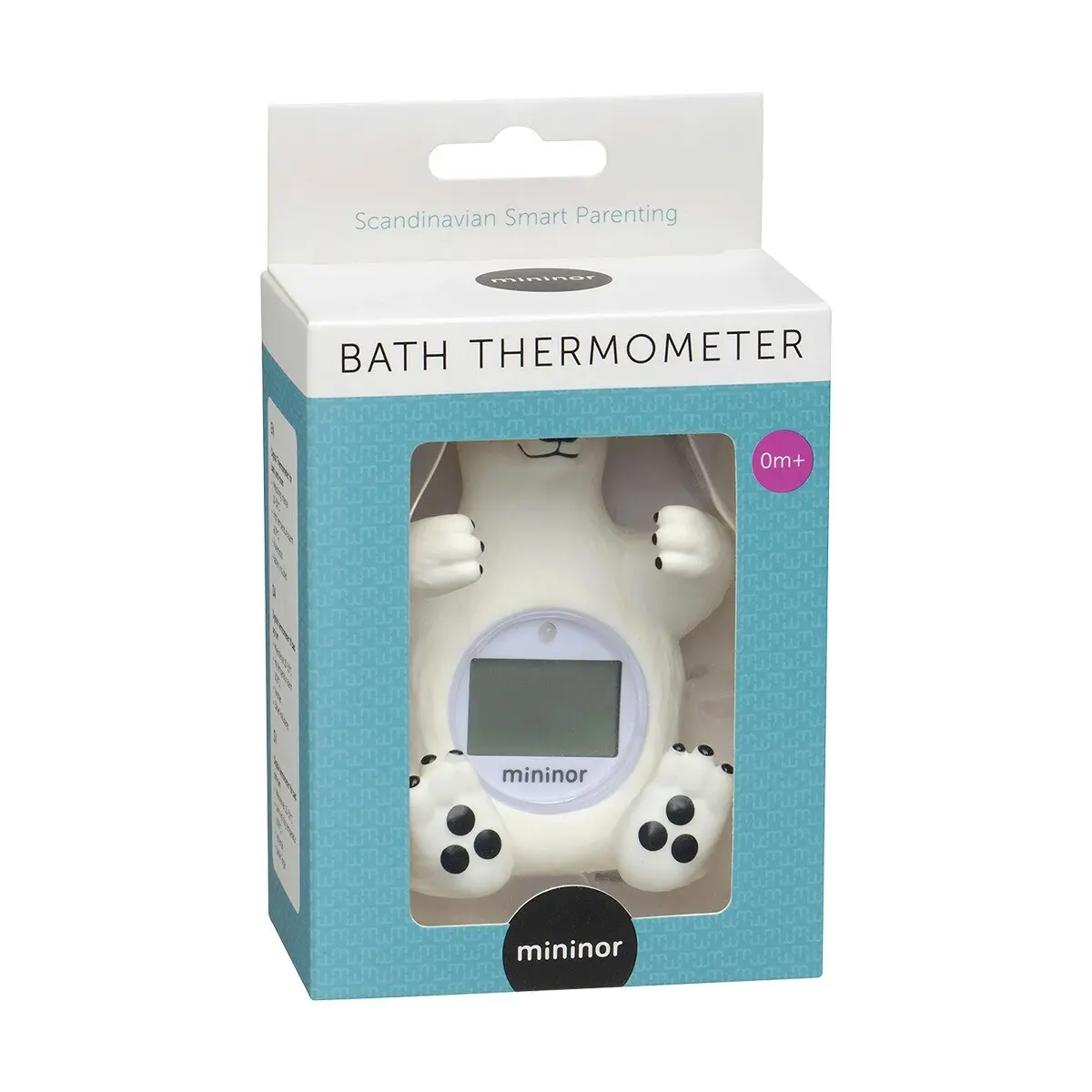 Mininor Baby/Infant Bath Animal Toy Water Safety Thermometer White Polar Bear