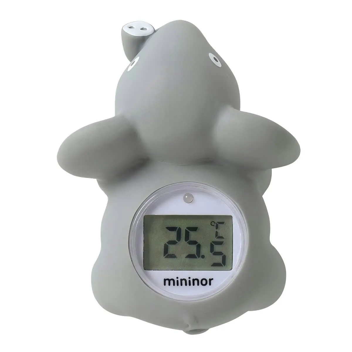 Mininor Baby/Infant Bath/Shower Animal Toy Safety Thermometer Grey Elephant