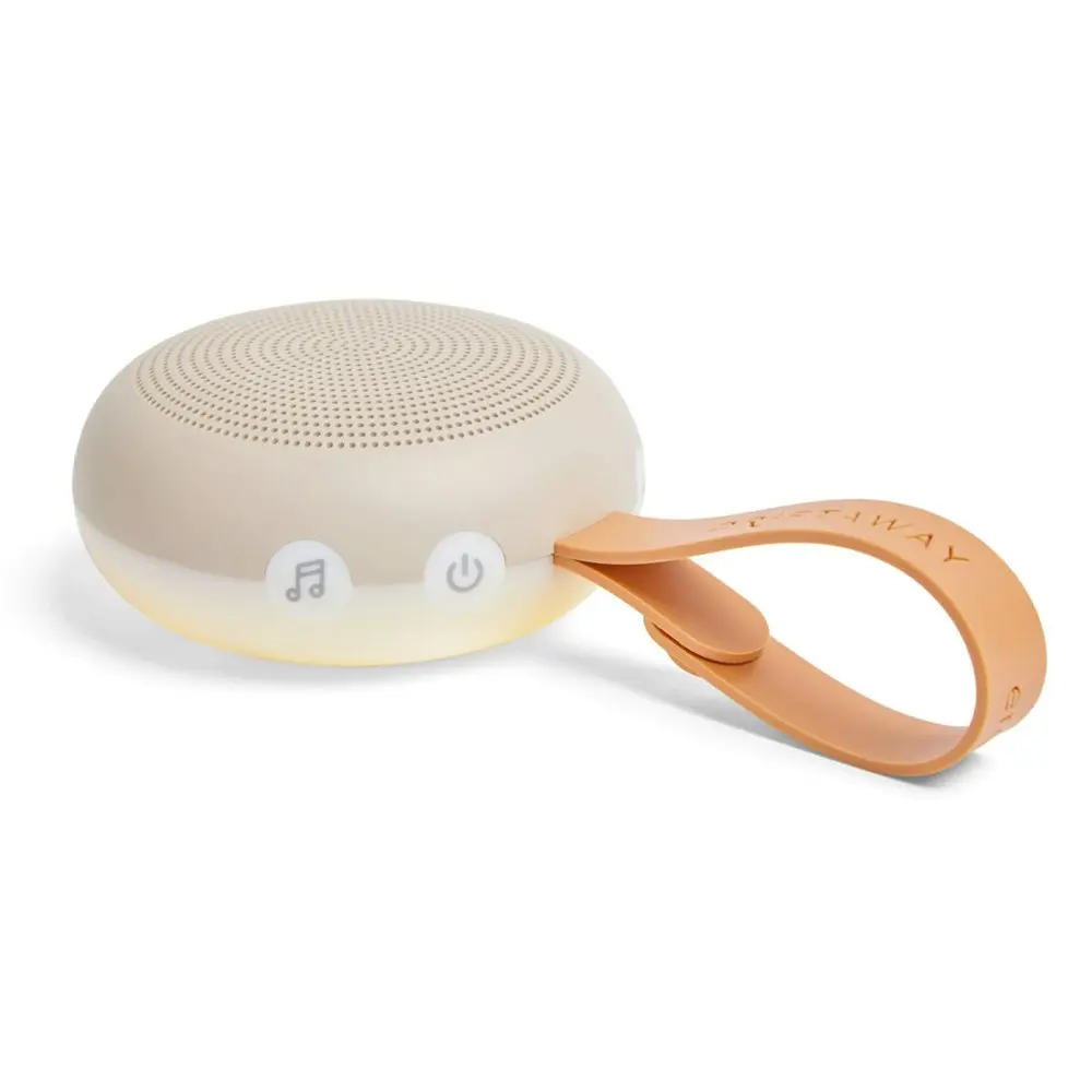 ergoPouch Portable White Noise Machine Sleep Therapy/Aid For Baby/Adults Taupe