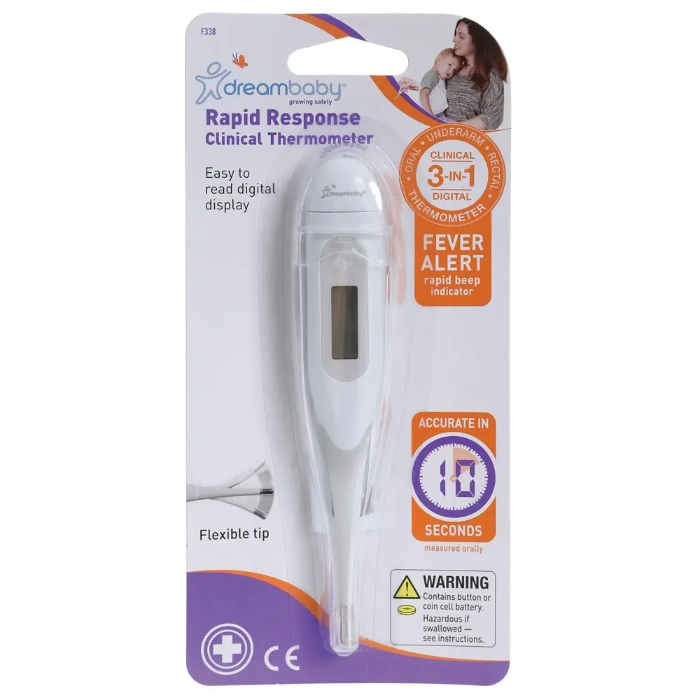 dreambaby Flexible Rapid/Fast Response Clinical Thermometer Baby/Toddler