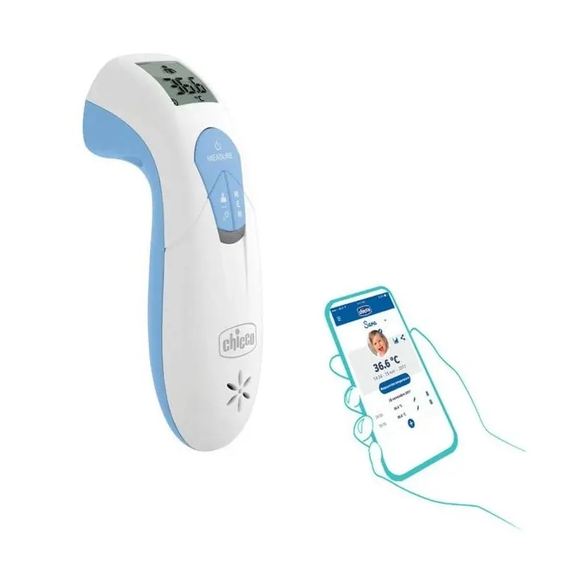 Chicco LED Electric No Contact Forehead Infrared Thermometer Thermo Family 0m+