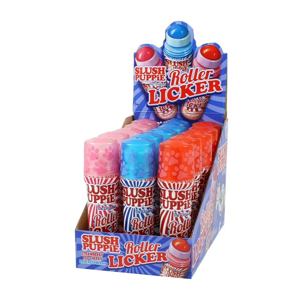 15pc Slush Puppie Roller Licker Liquid Candy Confectionary/Candy 60ml Kids 5y+