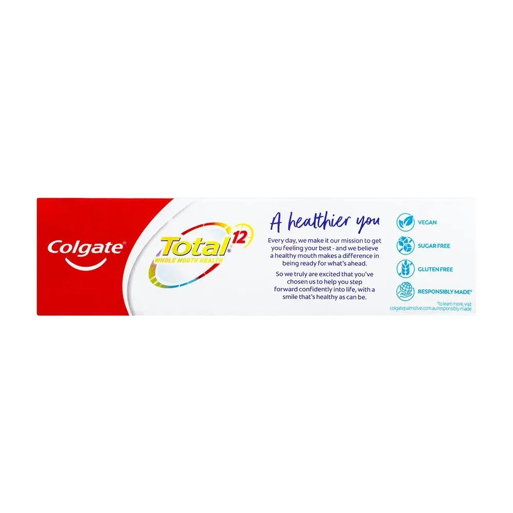 3x 115g Colgate Toothpaste Total Advanced Fresh Dental/Teeth Hygiene/Cleaning