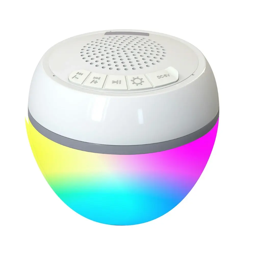 Spire 5W Mini Floating LED Portable Bluetooth 5.3 Waterproof Pool Hi-Fi Speaker