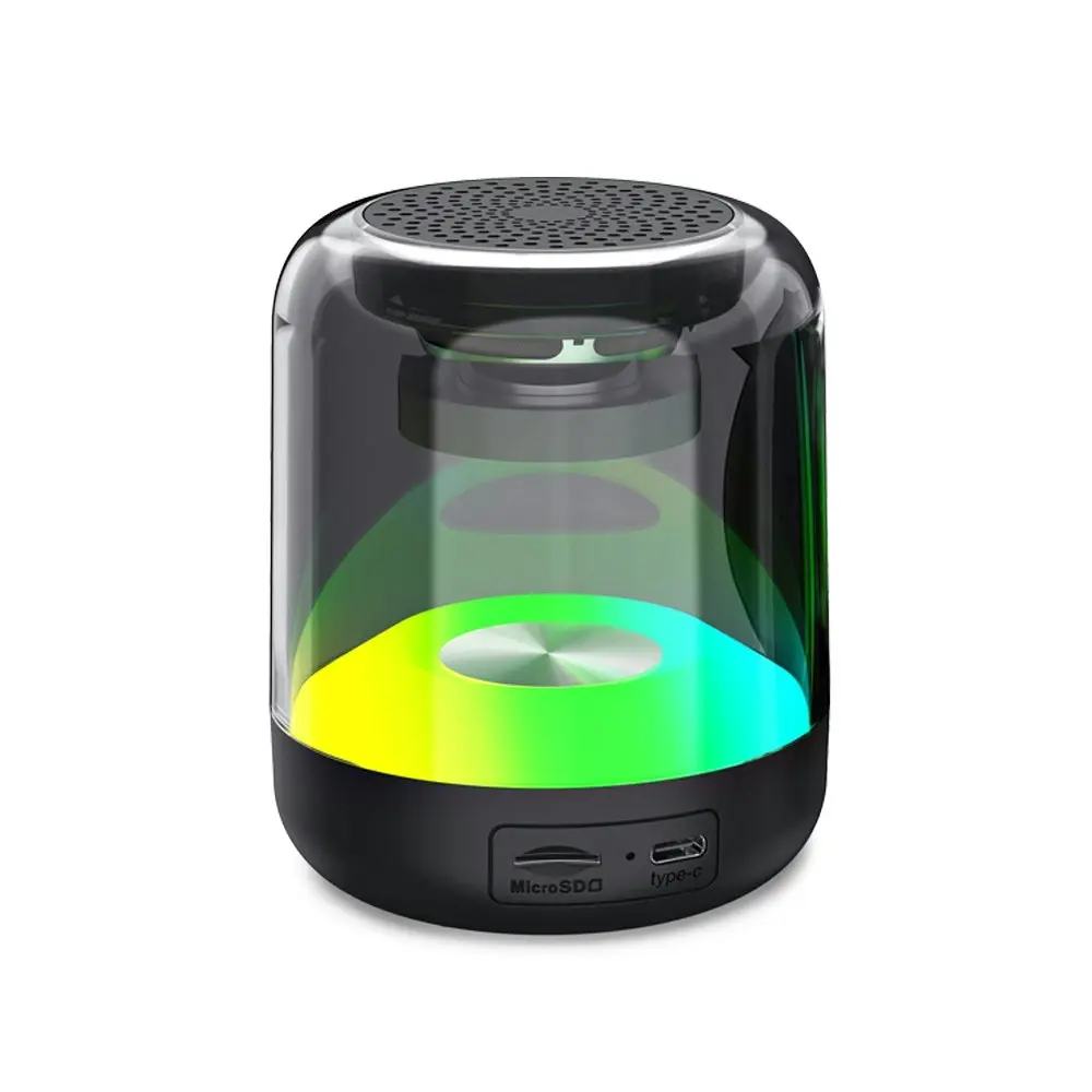 2pc True Sound LED Colour Changing 2000mAh Wireless Bluetooth Speaker Set