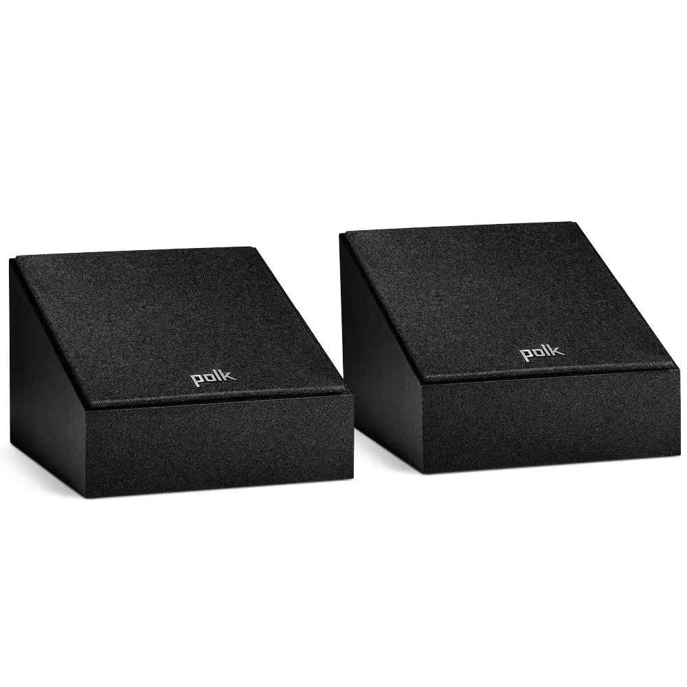 Polk Home Audio Monitor MXT90 Speaker Pair For Bookshelf Speakers Black