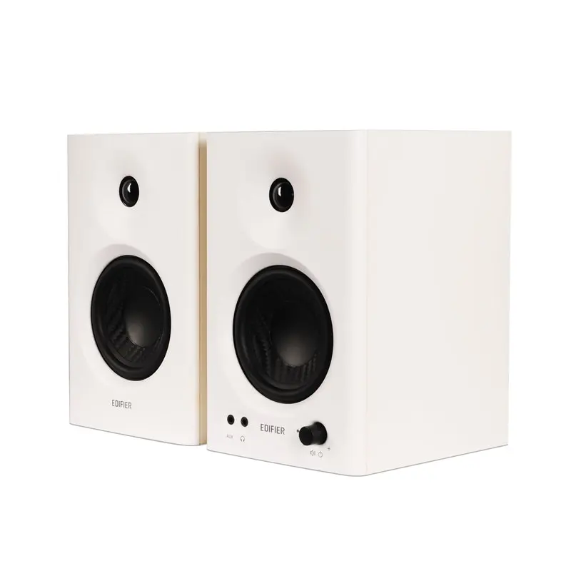 Edifier MR4 Wooden Studio Audio Monitor Speaker Home Audio Entertainment White