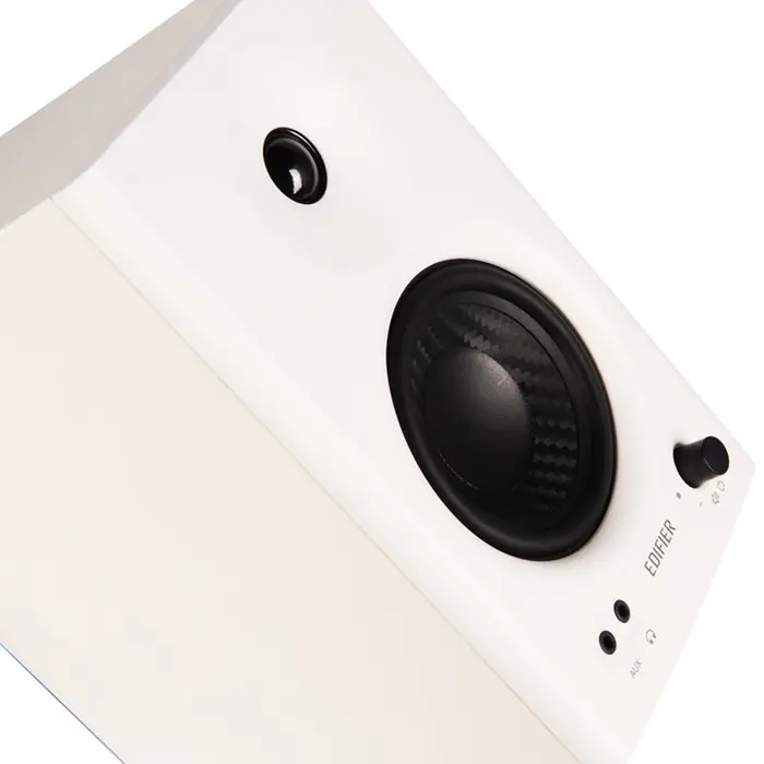 Edifier MR4 Wooden Studio Audio Monitor Speaker Home Audio Entertainment White