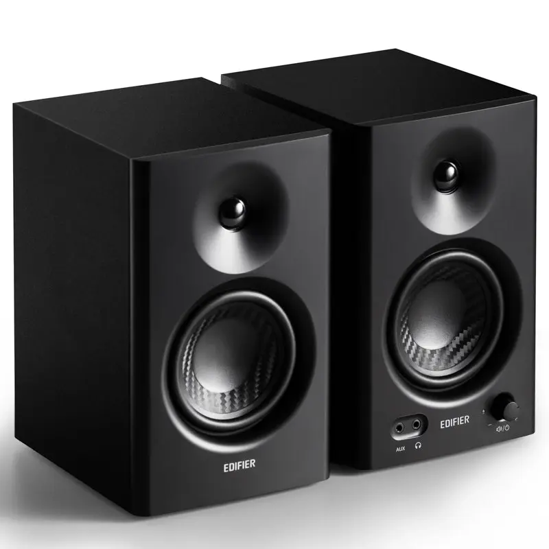 Edifier MR4 Wooden Studio Audio Monitor Speaker Home Audio Entertainment Black