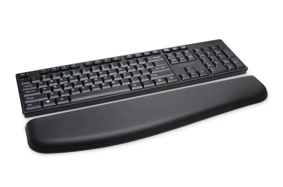 Kensington Pro Fit Smooth Low Profile Wireless Spill Proof Computer Keyboard