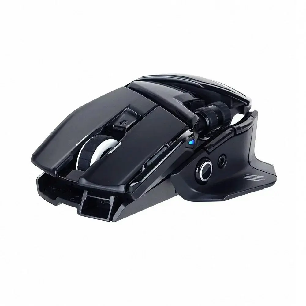 Mad Catz R.A.T. AIR Wireless RGB Gaming Mouse with Charging Mouse Pad Black