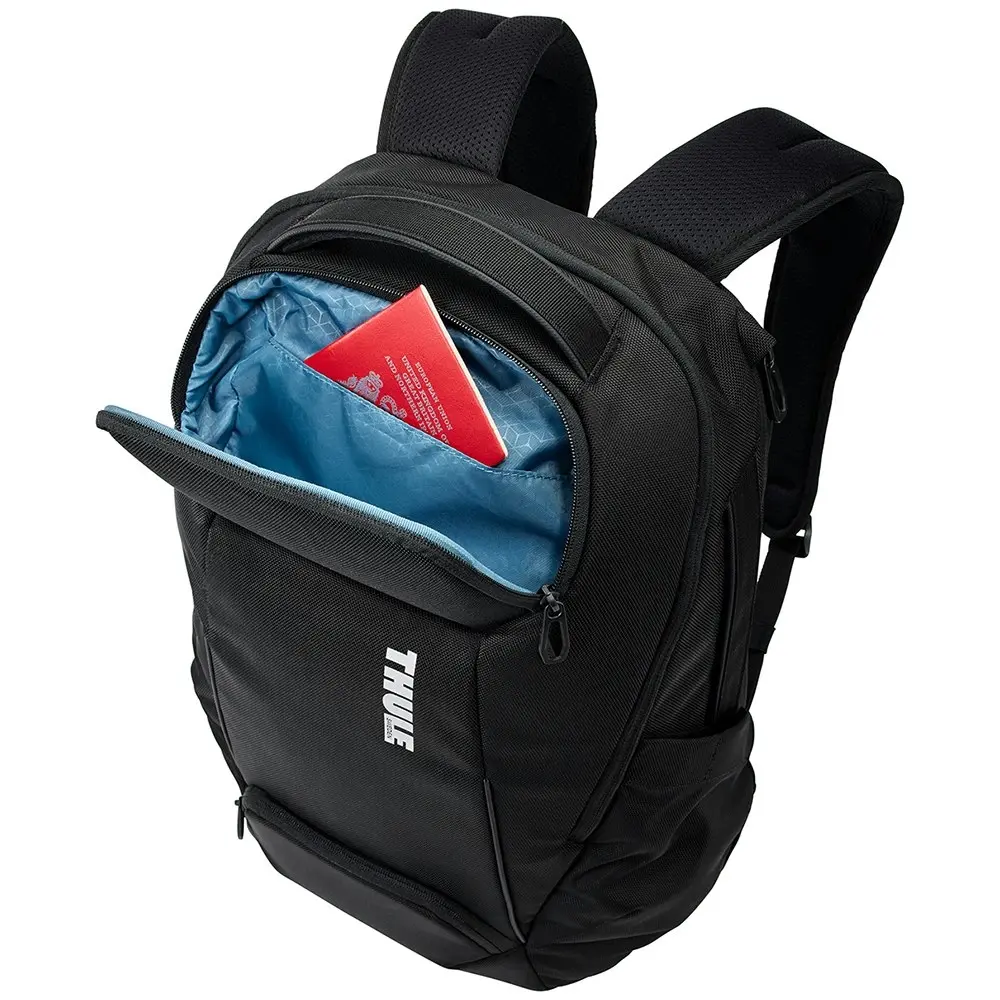 Thule Accent 28L Backpack Outdoor Travel Bag w/ Laptop/Tablet Compartment Black