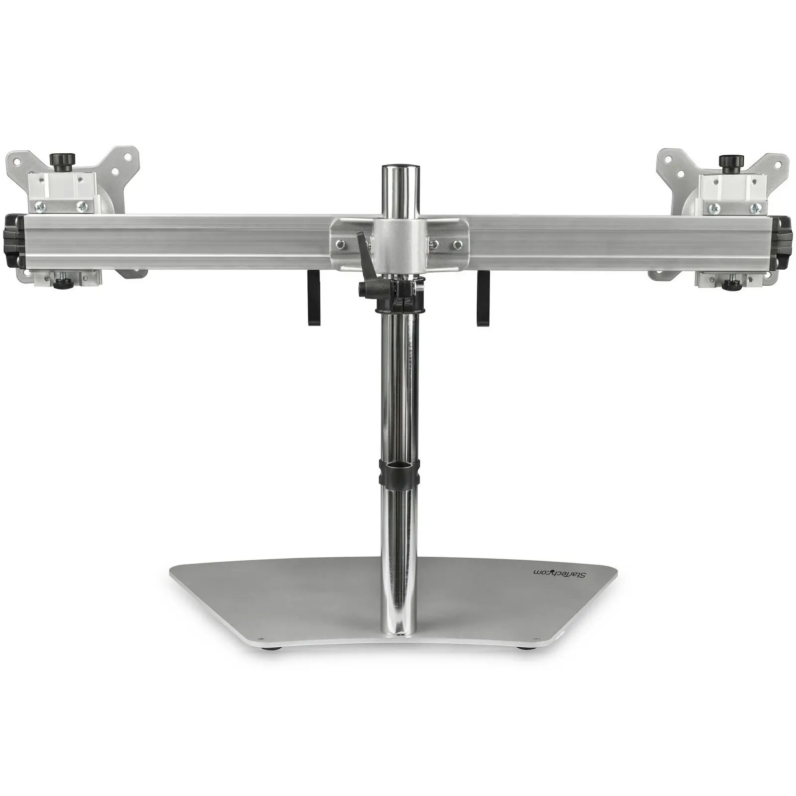 Star Tech Dual Vertical 8kg Per Monitor Stand VESA Mount for 27-34in Display SLV