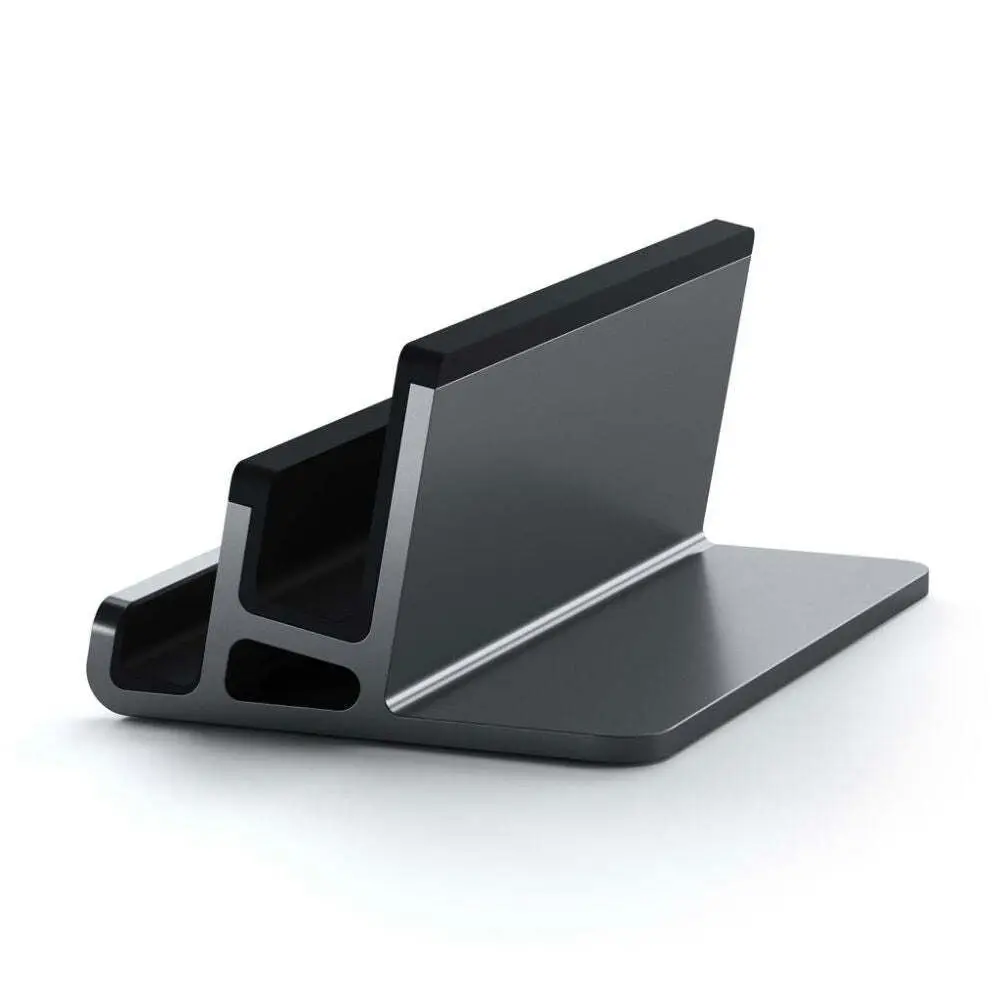 Satechi Dual Slot Vertical Stand Laptop/Tablet/Smartphone Holder w/ Silicone Mat