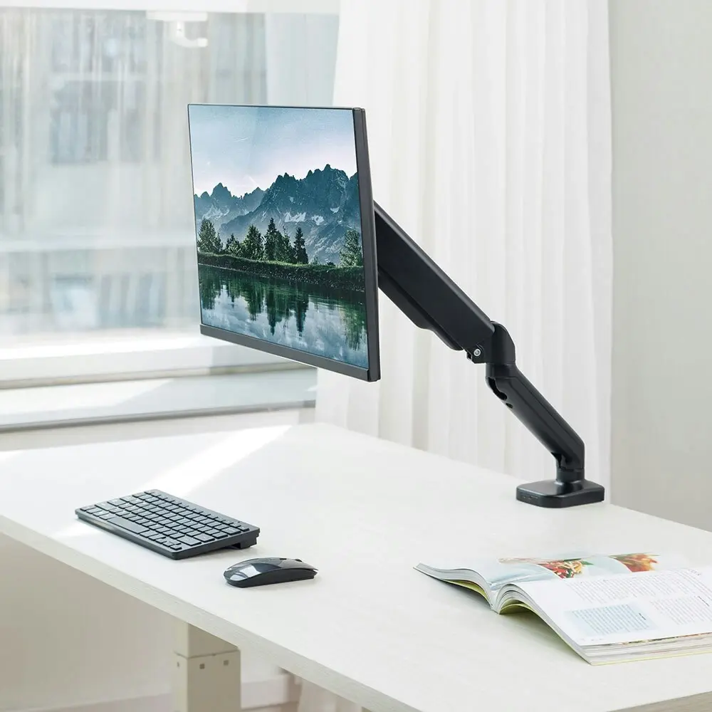 Activiva 17in-32in Single Monitor Screen Arm/Mount/Bracket Spring w/Desk Clamp