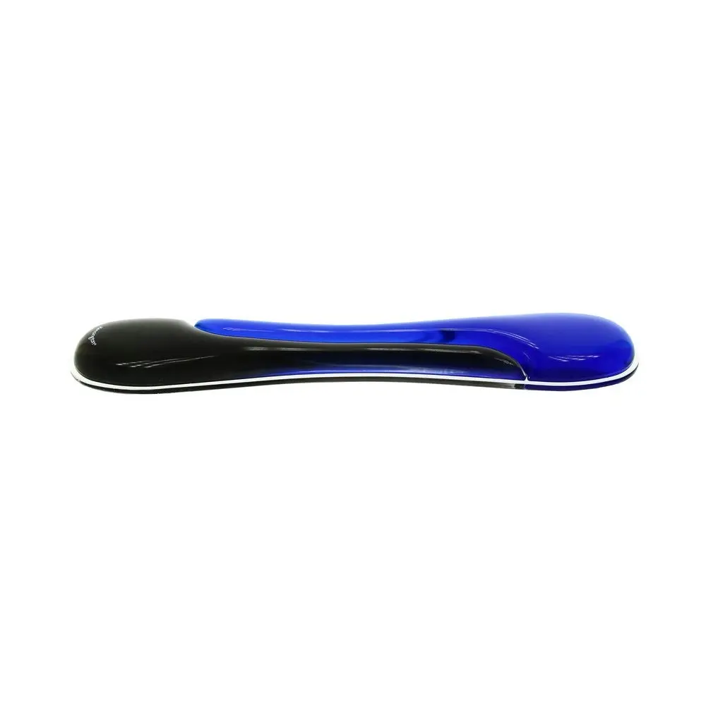 Kensington Soft Gel Series Hand Wrist Rest Support Pad For Keyboards Blue/Black