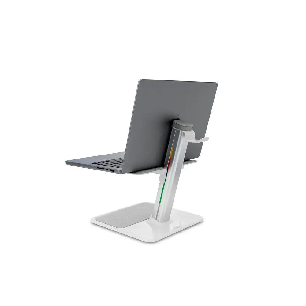 Kensington Smartview Organising Riser Stand Holder Storage f/16in Laptop Silver